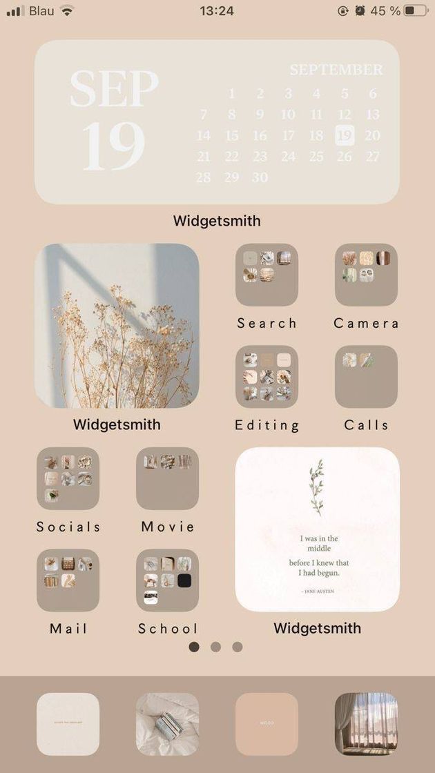 Fashion Widgets para celular :) 