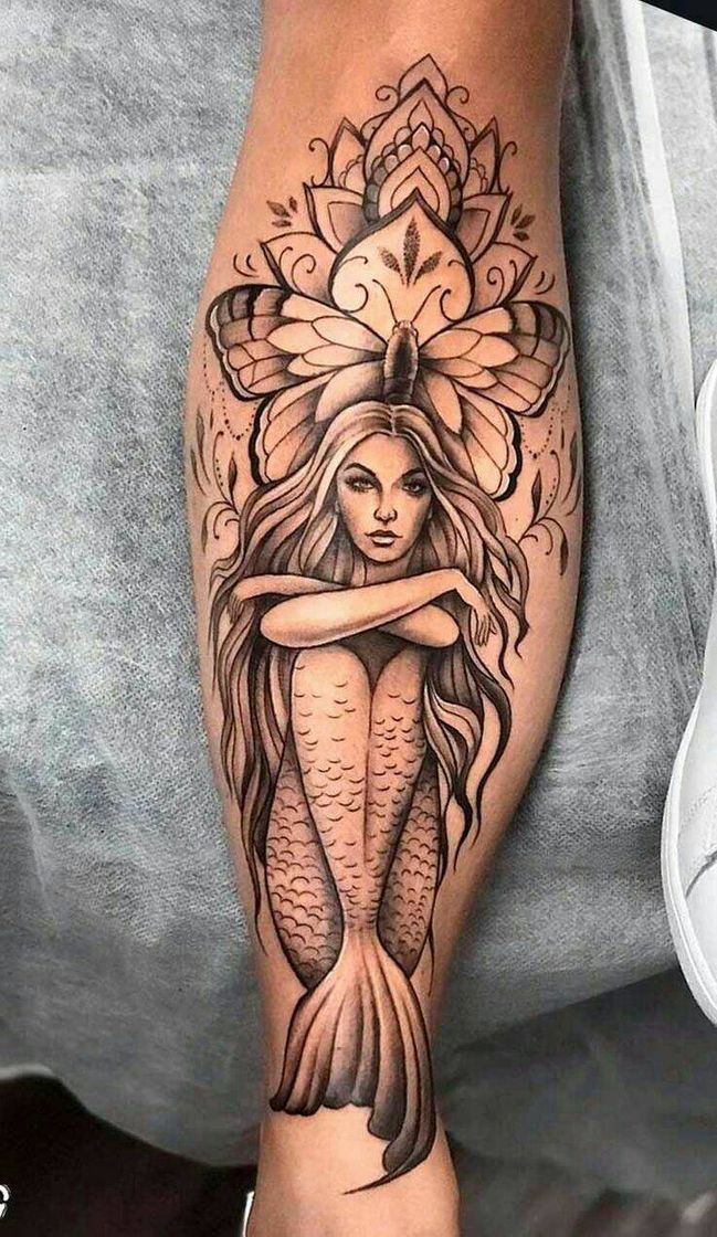 Moda Tatuagem perna 