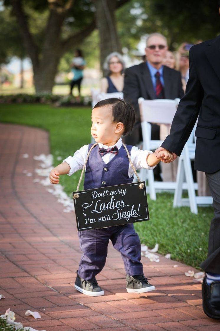 Moda Placas para meninos das alianças