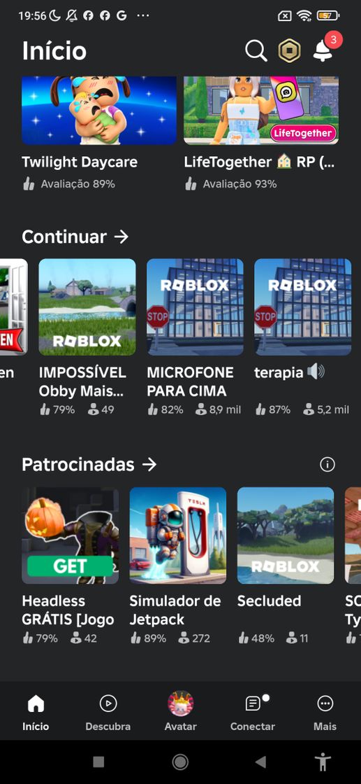 Aplicaciones Baixe Roblox!!