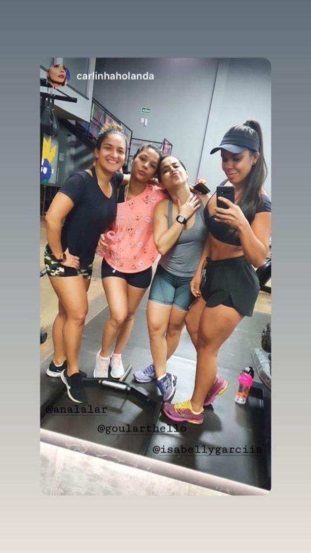 Moda Treinos com as amigas