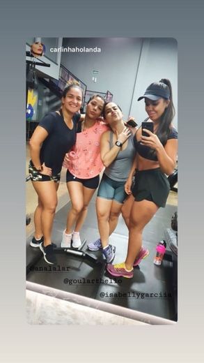 Treinos com as amigas