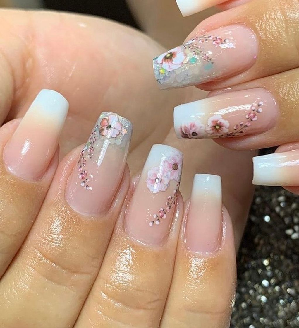 Fashion Dicas de unhas de fibra decoradas 