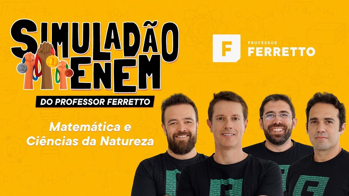 Fashion Professor Ferretto | Matemática + Ciências da Natureza 