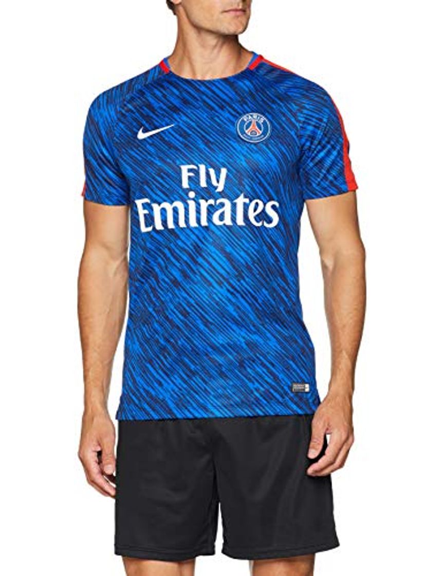 Moda NIKE PSG M Nk Dry Sqd SS Gx, Camiseta de fútbol para