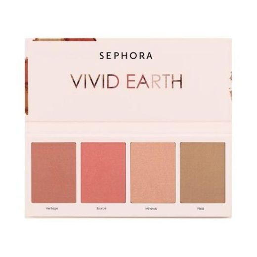 Paleta Sephora Collection Vivid Earth Palette Face | Sephora ...