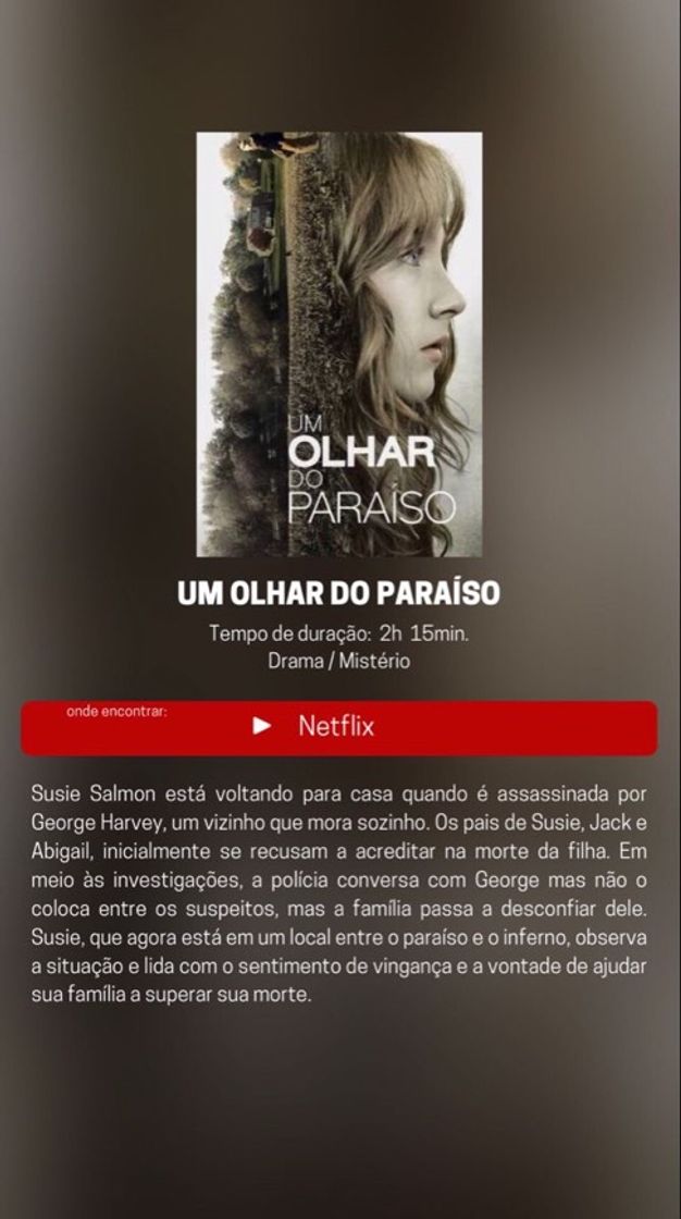 UM OLHAR DO PARAÍSO 