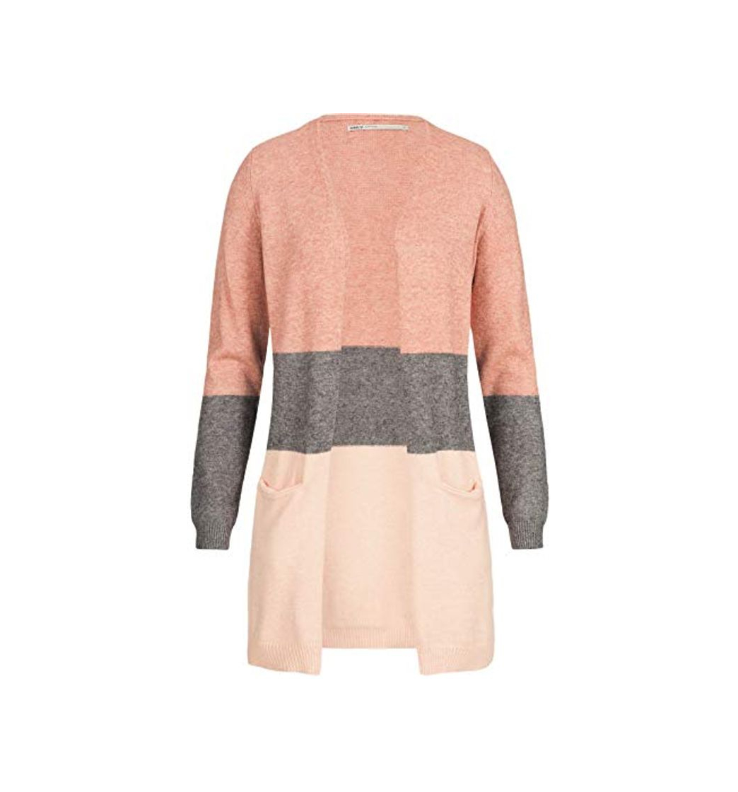 Social Only Onlqueen L/s Long Cardigan Knt Noos Chaqueta Punto, Multicolor