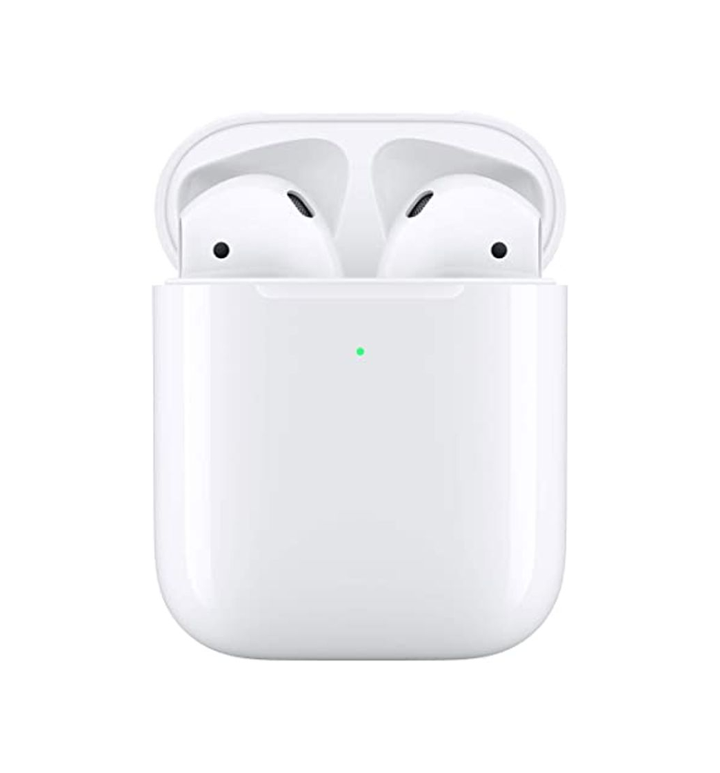 Products Airpods con caja de carga inalámbrica 