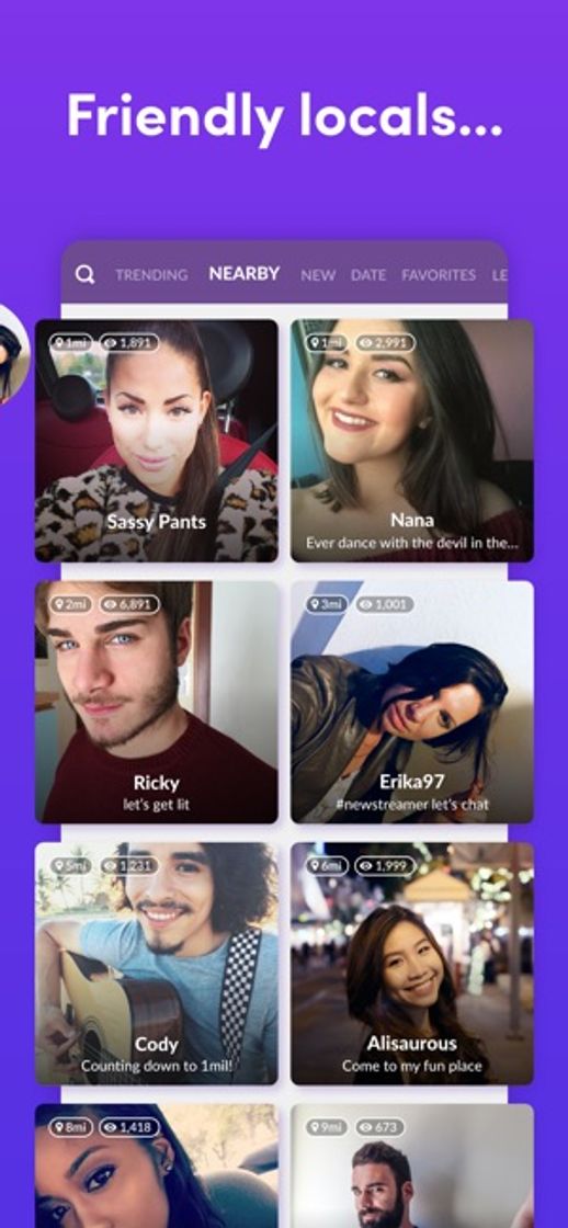 Apps ‎MeetMe - Go Live, Chat & Meet on the App Store