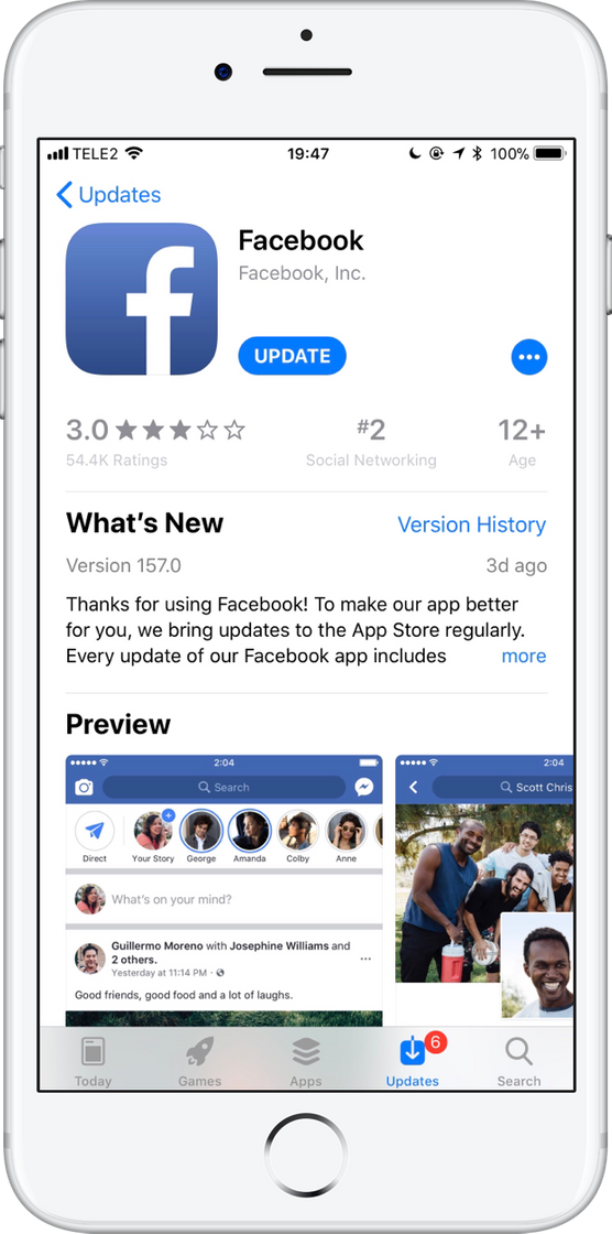 Apps ‎Facebook on the App Store