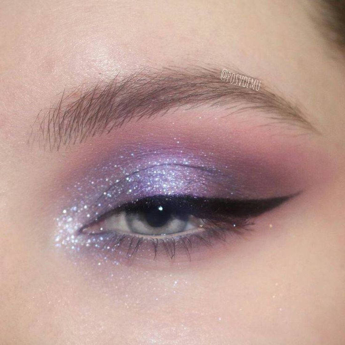 Fashion Purple make up💜