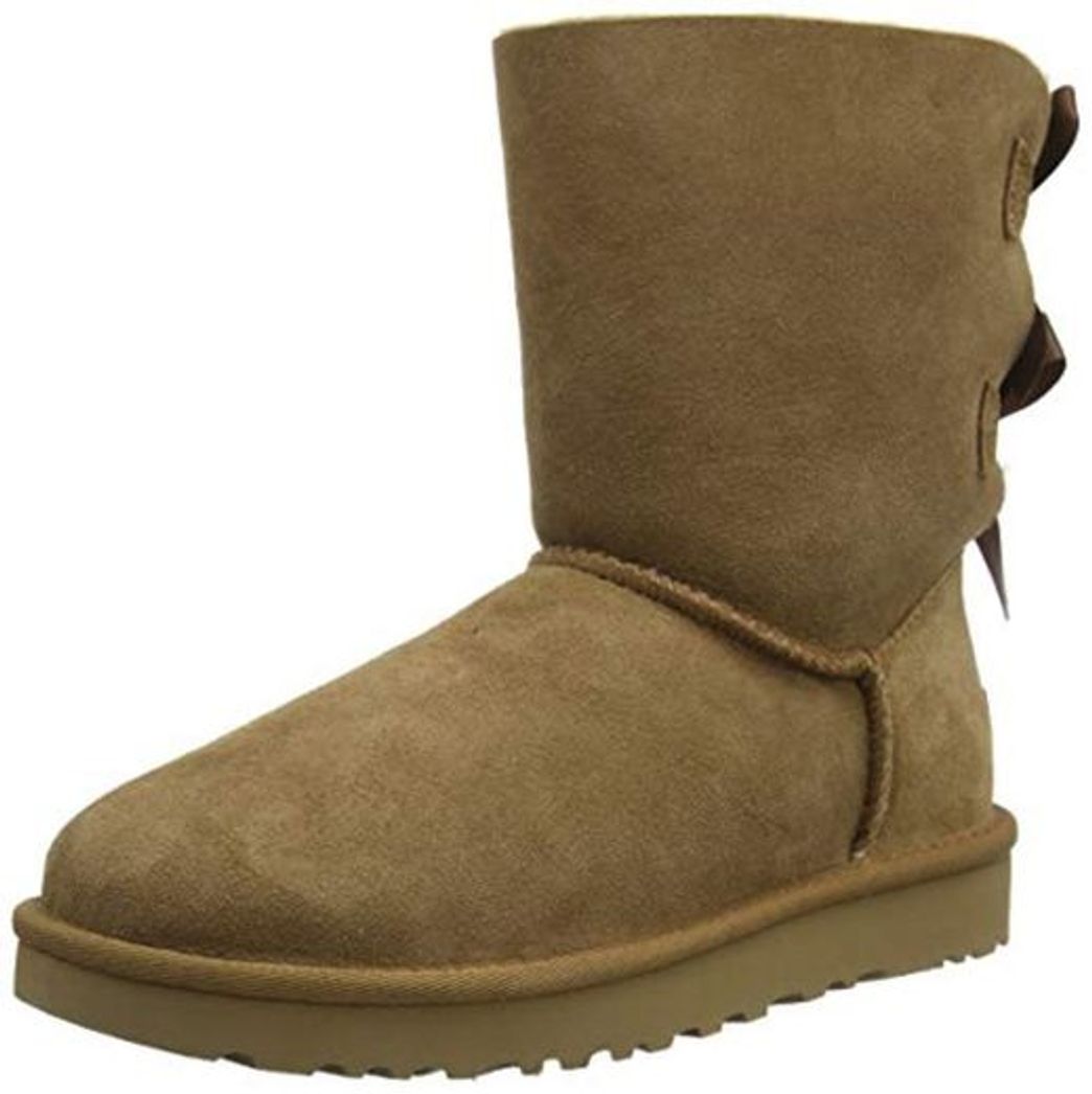 Moda UGG W Bailey Bow II, Botas para Mujer, Marrón