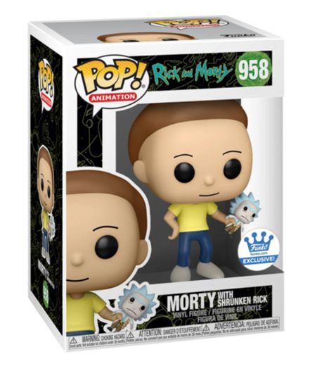 Funko Pop! Morty with Shrunken Rick