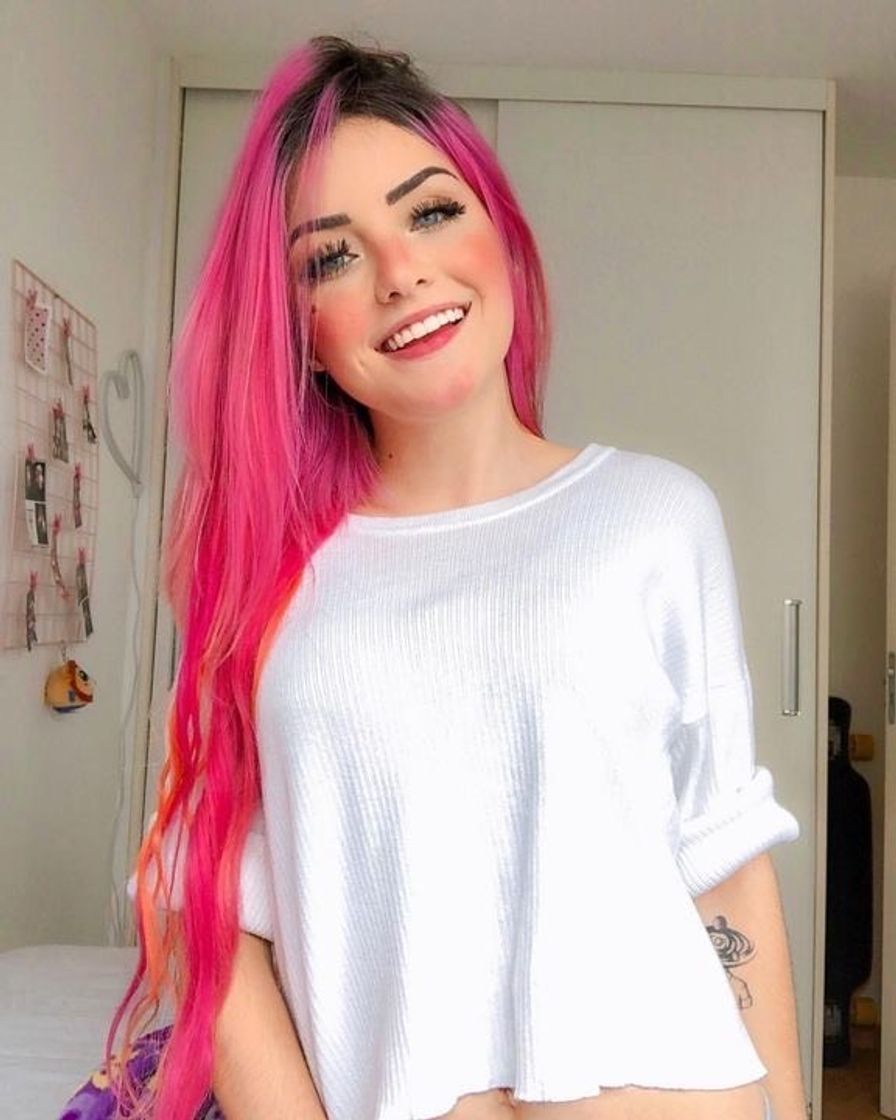 Moda Cabelo rosa