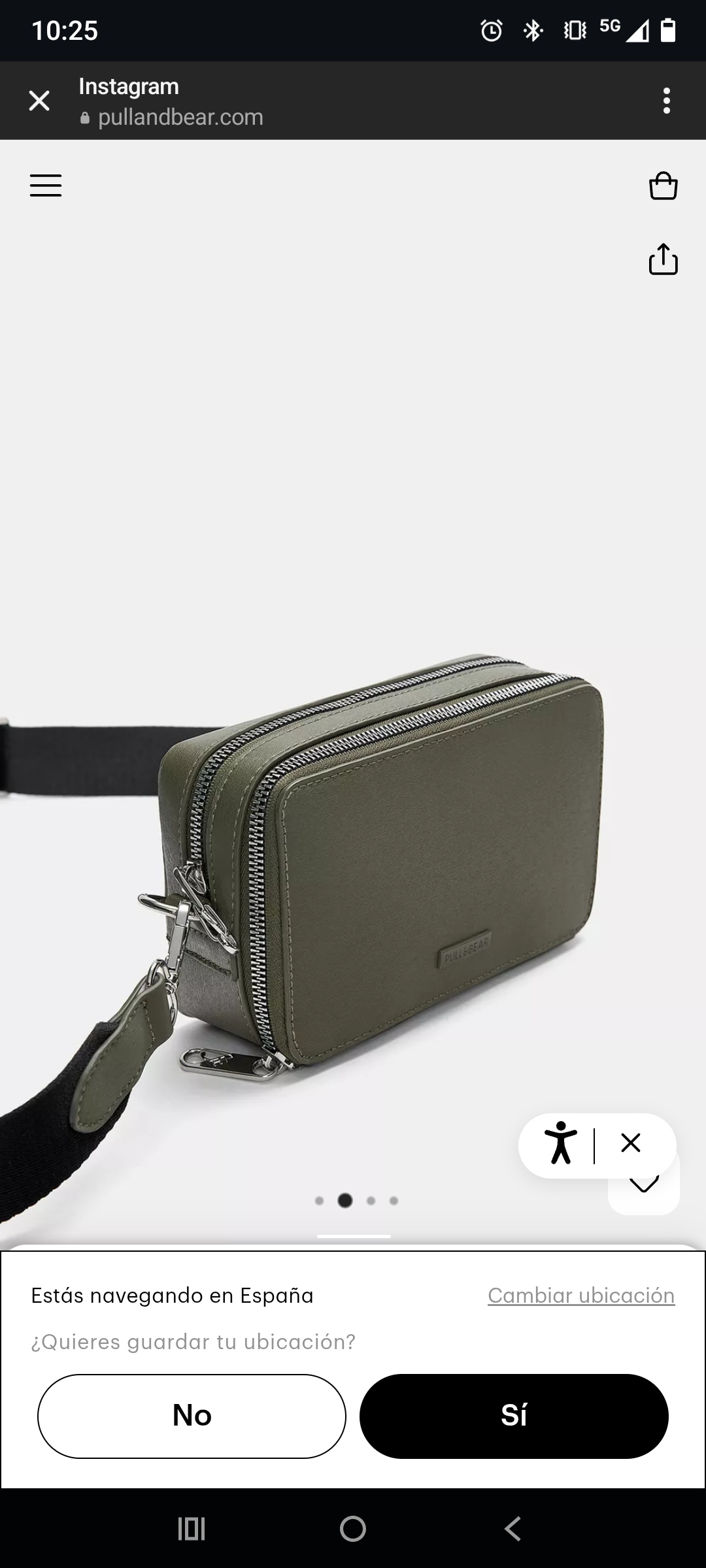 Social Bandolera pull an bear