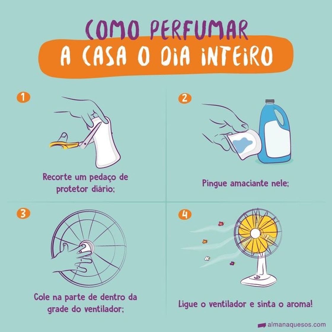 Moda Dicas para perfumar o ambiente