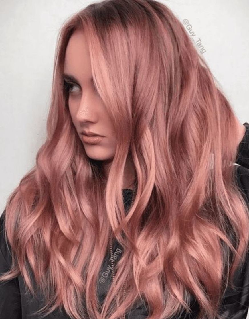 Moda Rose gold Hair💖