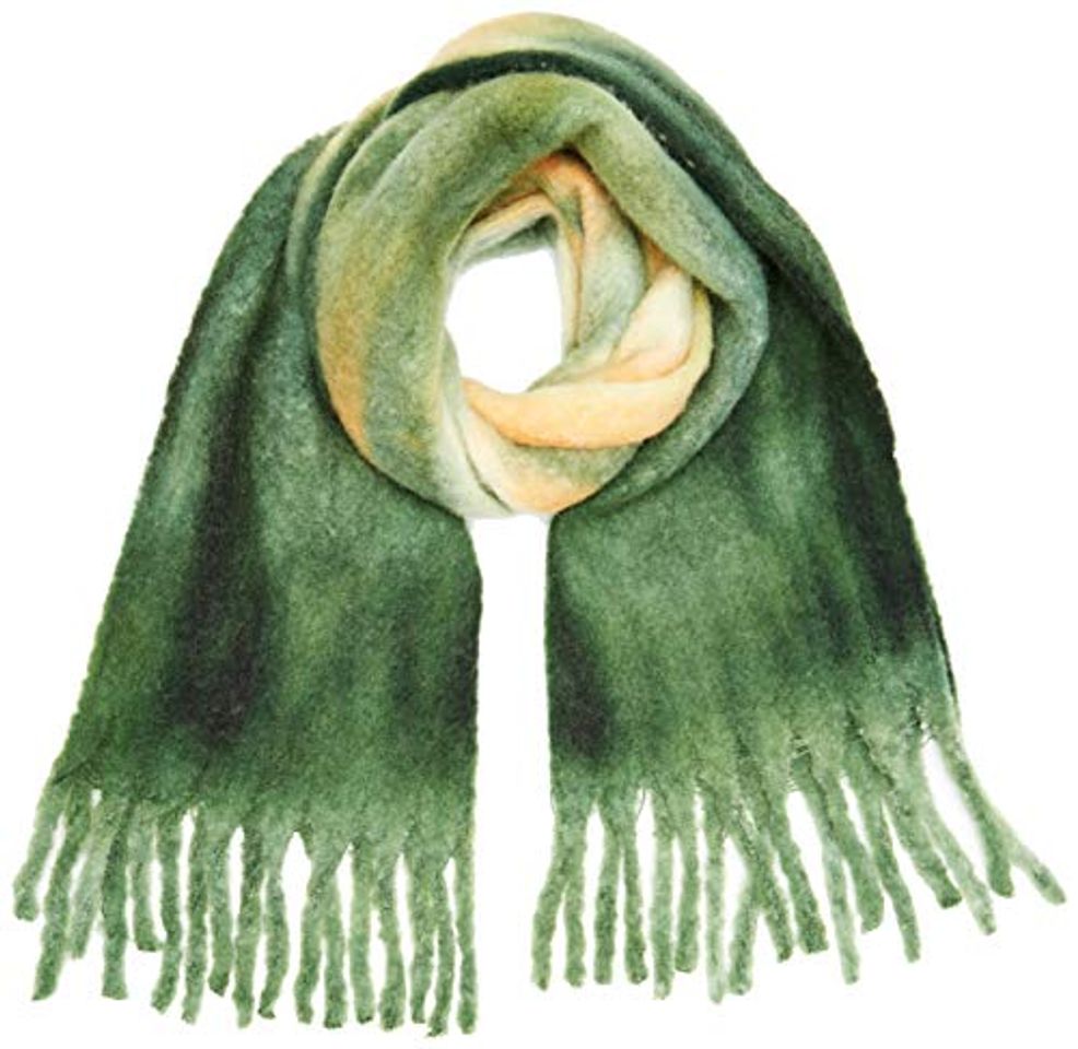 Fashion Only Onlsara Heavy Brushed Scarf Bufanda, Verde