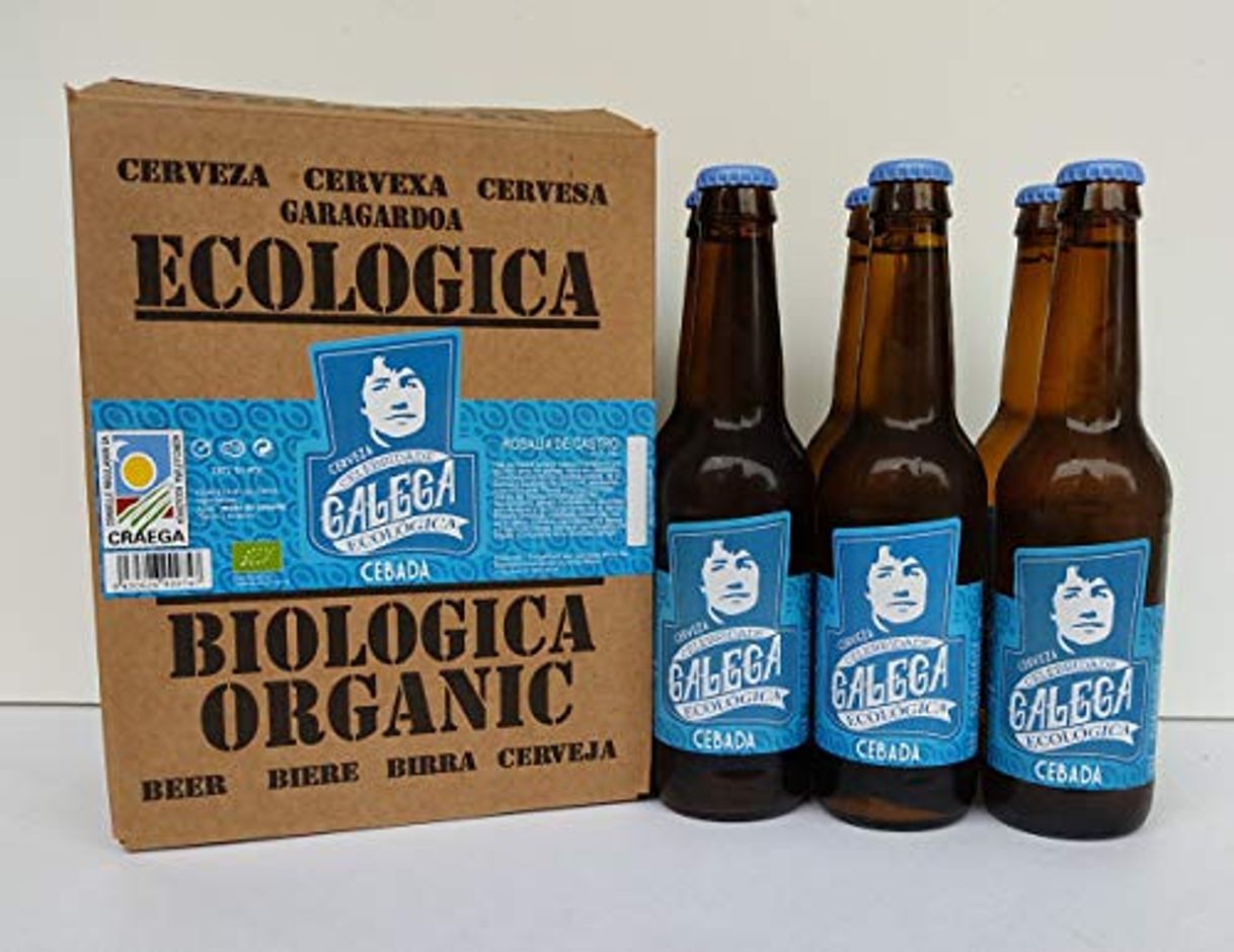 Producto Cerveza Artesana Ecológica CELEBRIDADE GALEGA CAJA DE 6 X 33CL