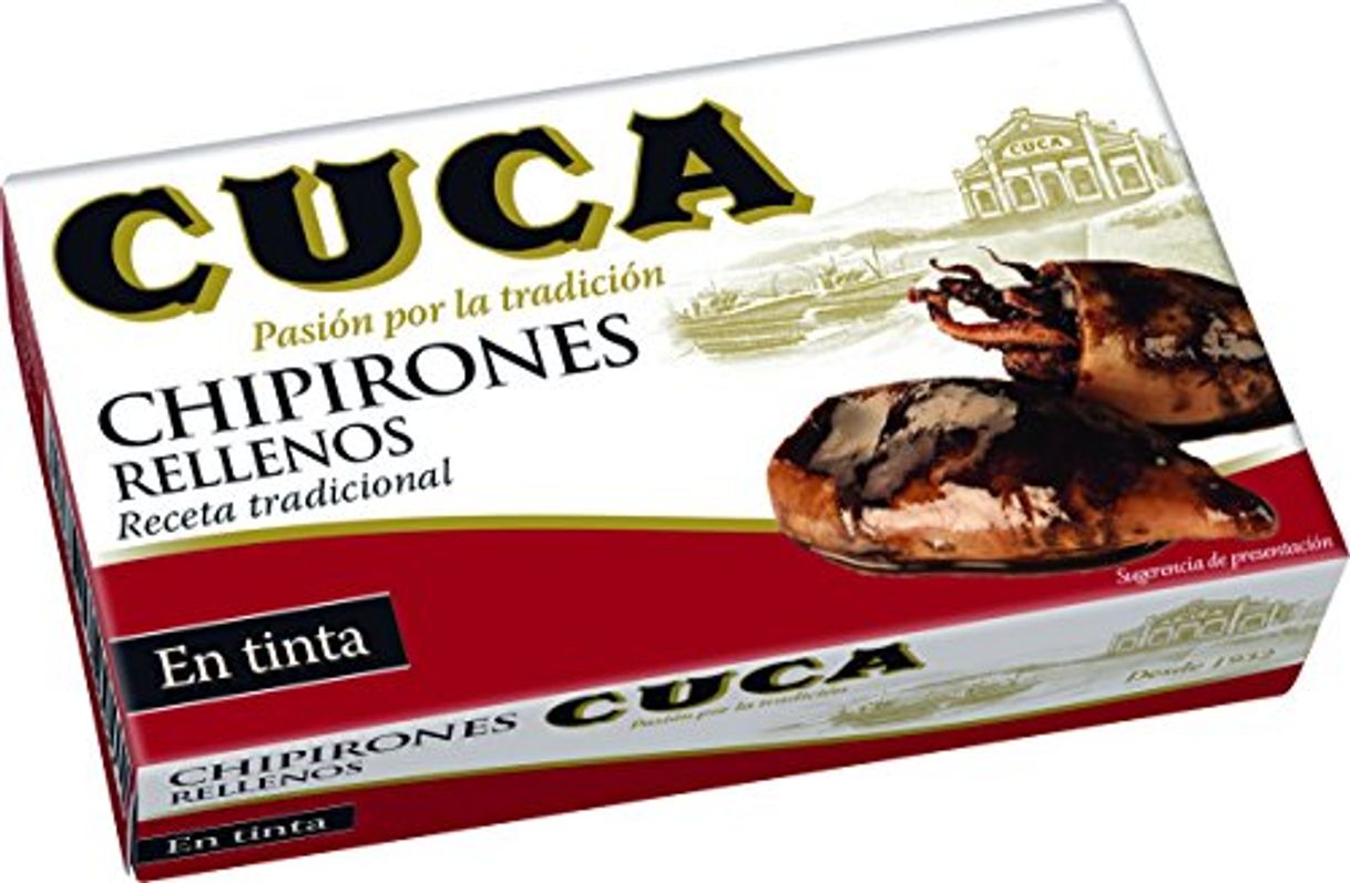 Producto Cuca Chipirones Rellenos en su Tinta