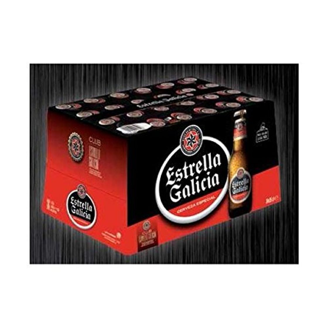 Products CERVEZA ESTRELLA DE GALICIA ESPECIAL LAGER PACK 24 BOTELLAS 25CL