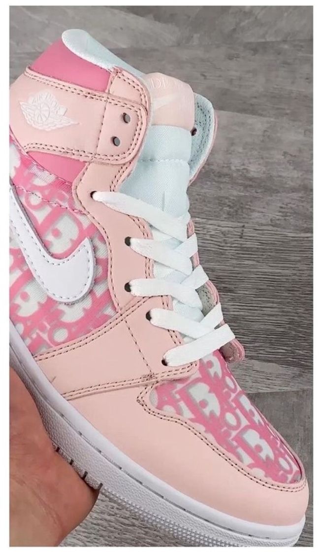 Fashion Jordan air Nike X Dior pink 