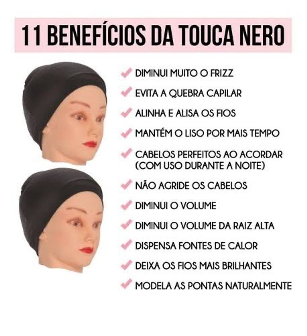 Moda Touca Nero