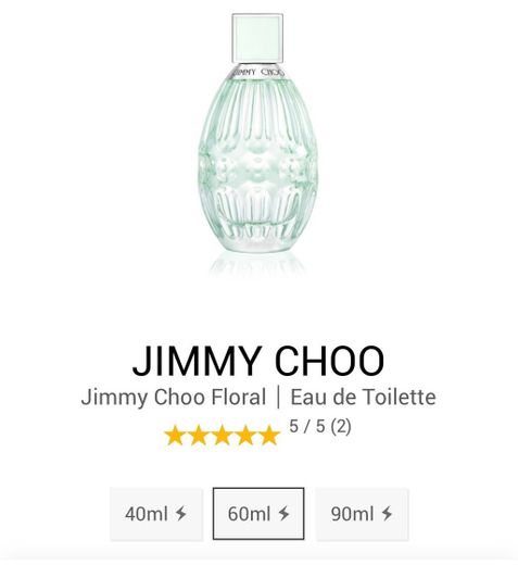 Jimmy Choo Floral
Eau de Toilette