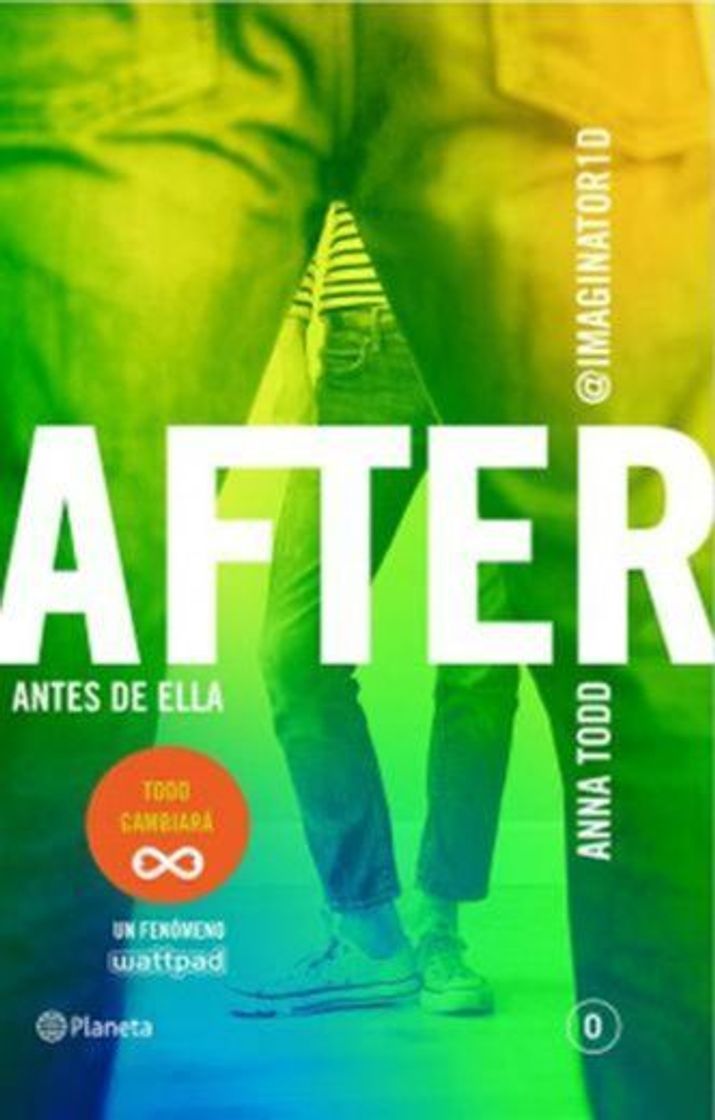 Libro After. Antes de ella