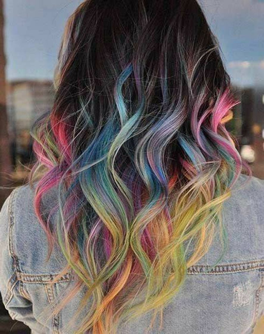 Moda Ombré rainbow