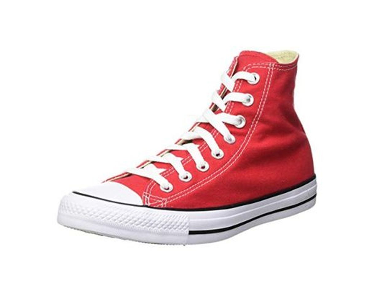 Social Converse Chuck Taylor All Star Hi, Zapatillas Unisex Adulto, Rojo