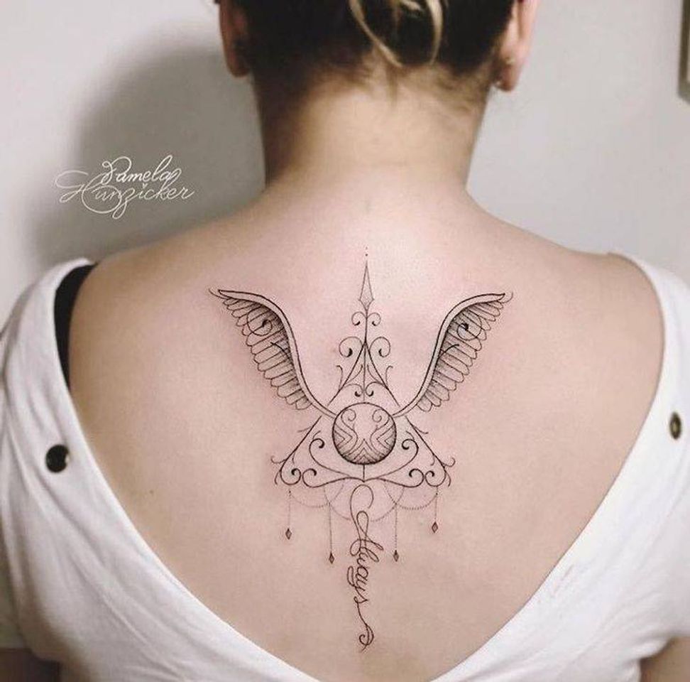 Moda Tatuagem Harry Potter ⚡