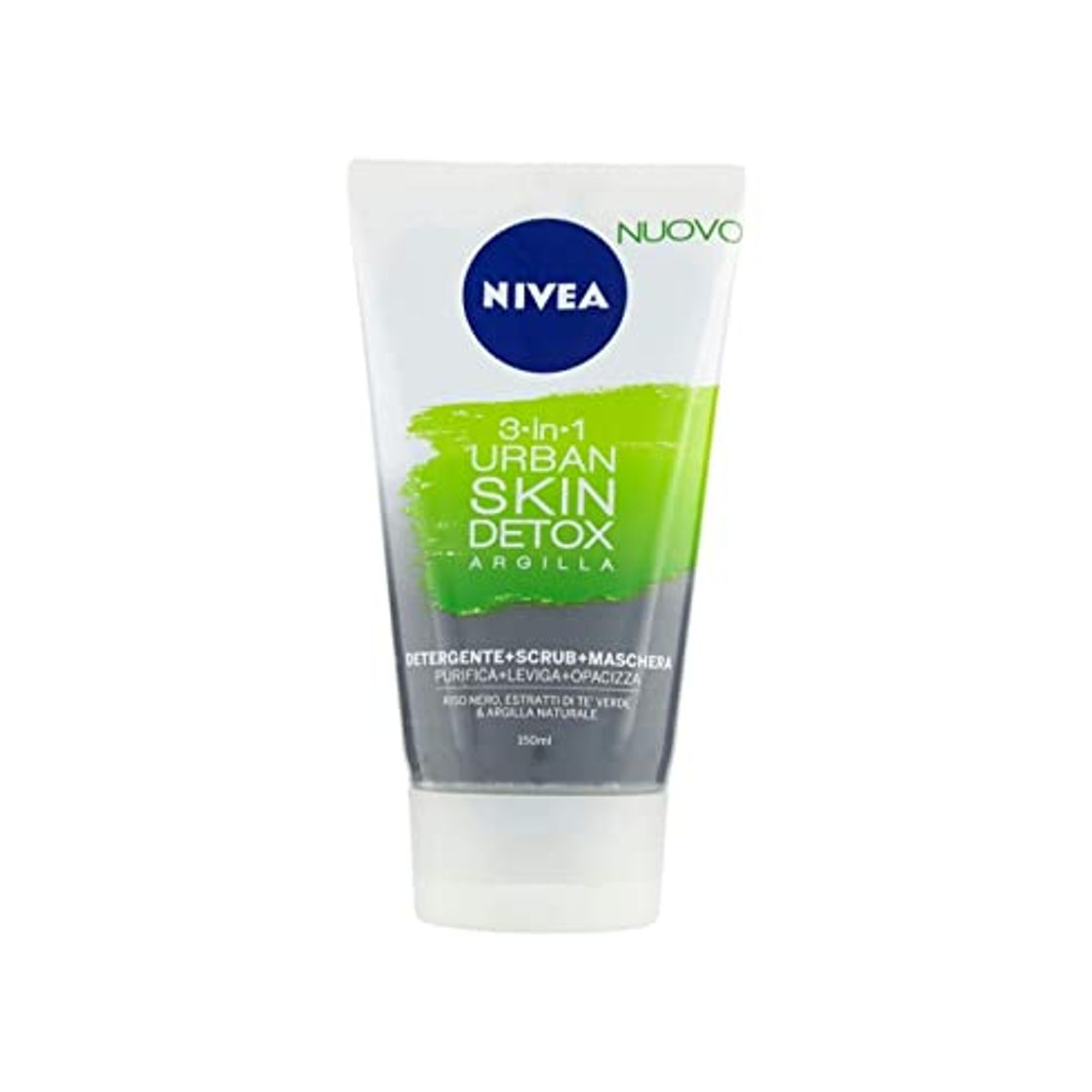 Social NIVEA Urban Skin Gel Detox con Arcilla 3 en 1 en pack
