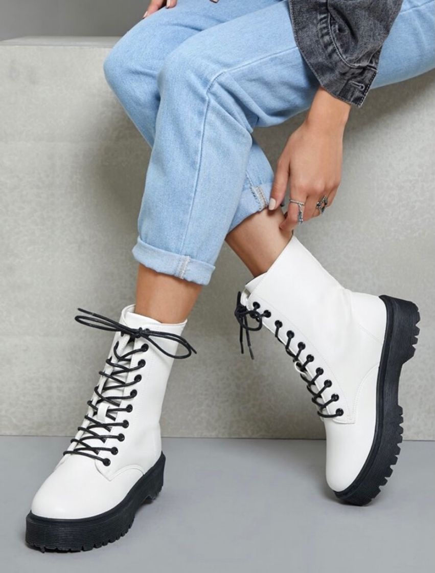 Moda Botas blancas 