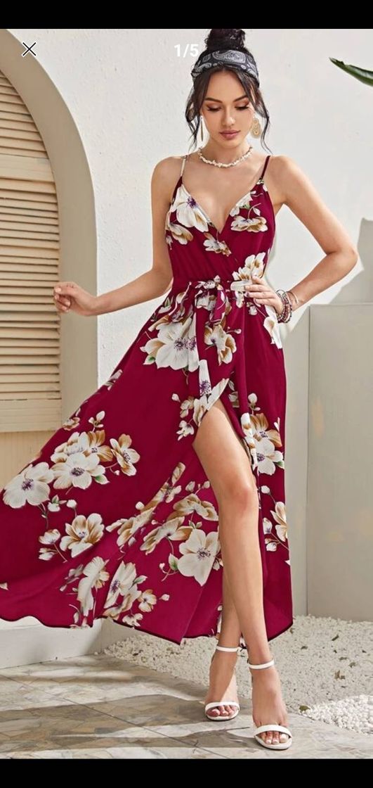 Moda Vestido floral