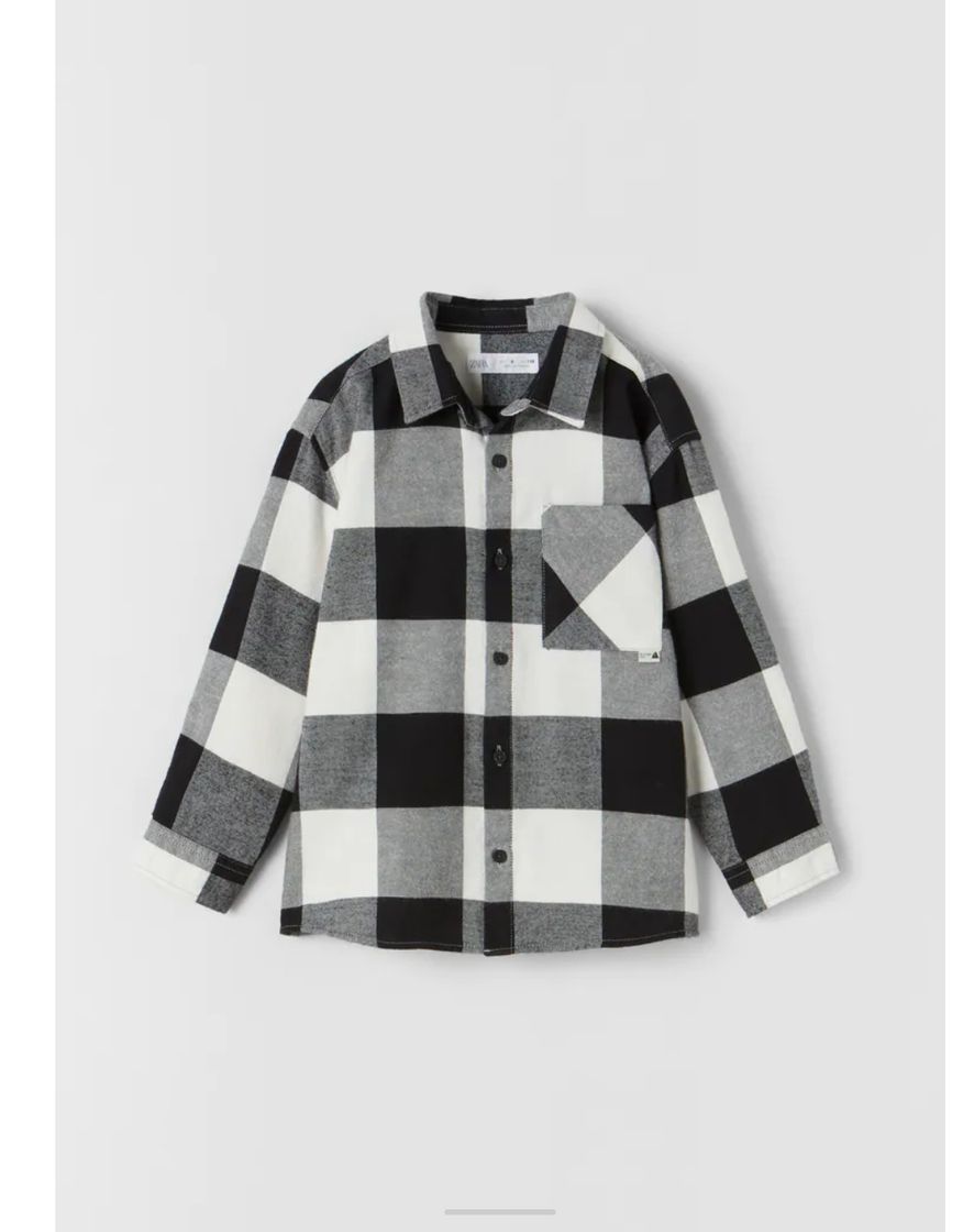 Moda Camisa cuadros zara niño