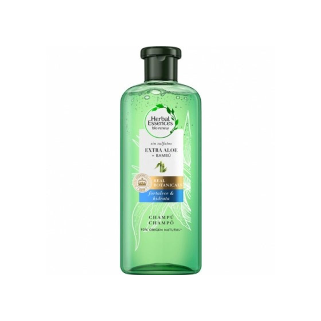 Social HERBAL ESSENCES Champú Hidratante de Bambú y Aloe Vera
