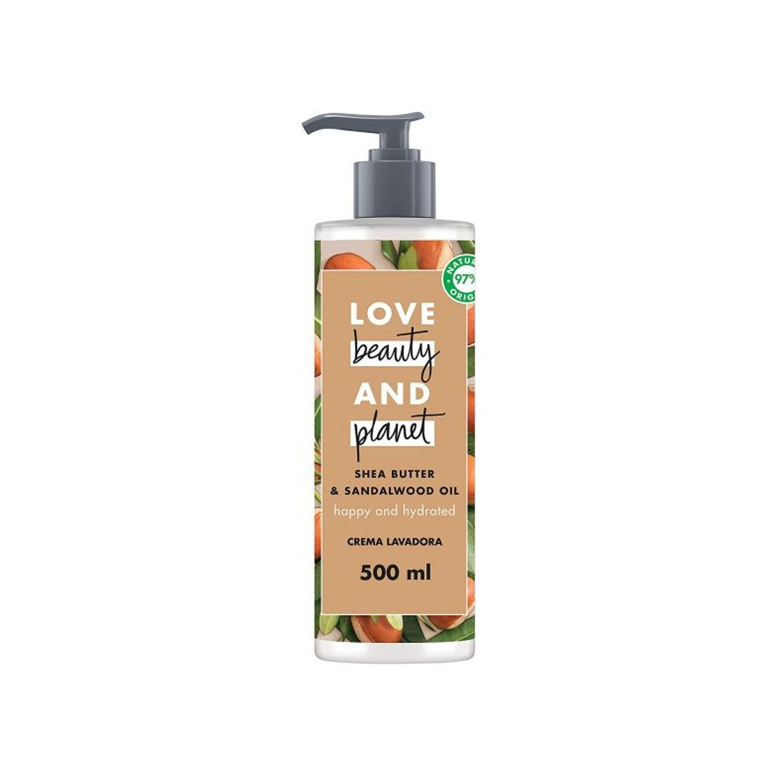 Social LOVE BEAUTY AND PLANET Crema de lavado Shea Butter