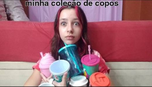 Minha coleção de copos 🥤