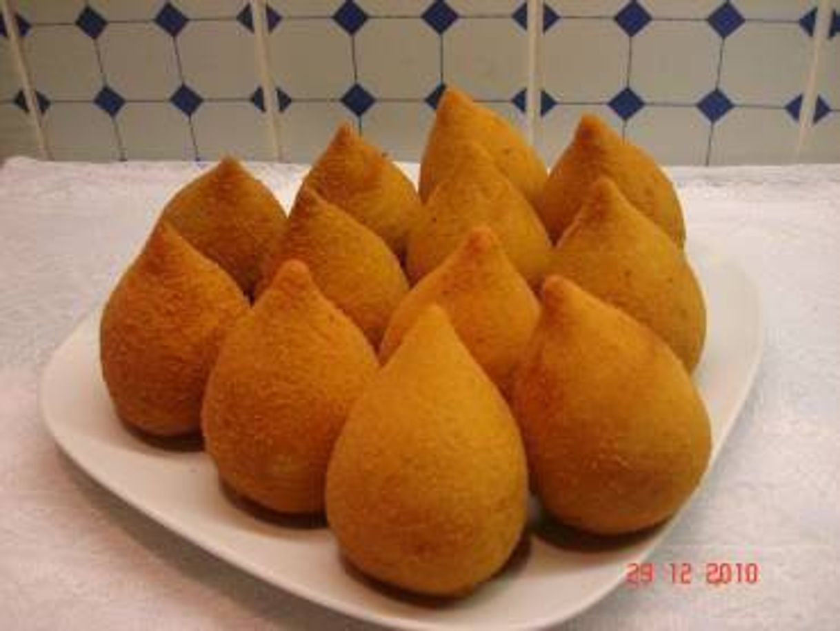 Fashion Coxinha com Massa de batata 😋❤️