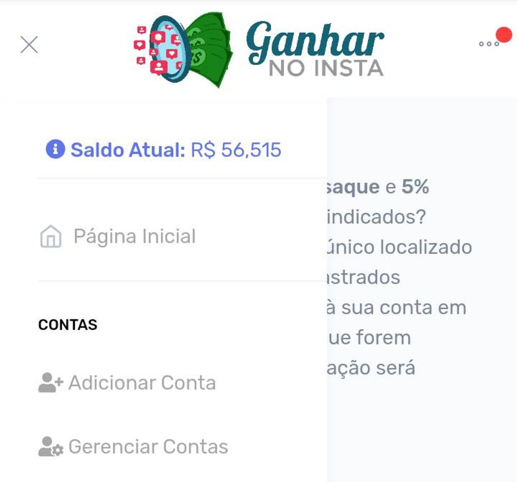 Moda Site para ganhar dinheiro com o insta