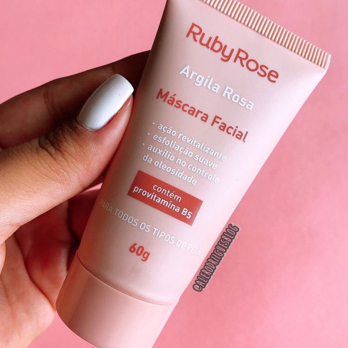 Products Máscara facial de argila rosa Ruby Rose 