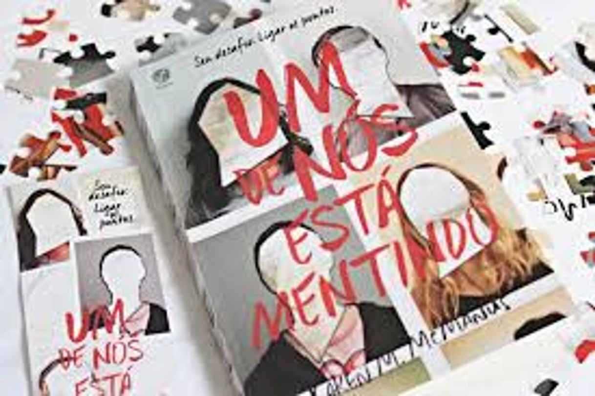 Book Livro - Um de Nós Está Mentindo 