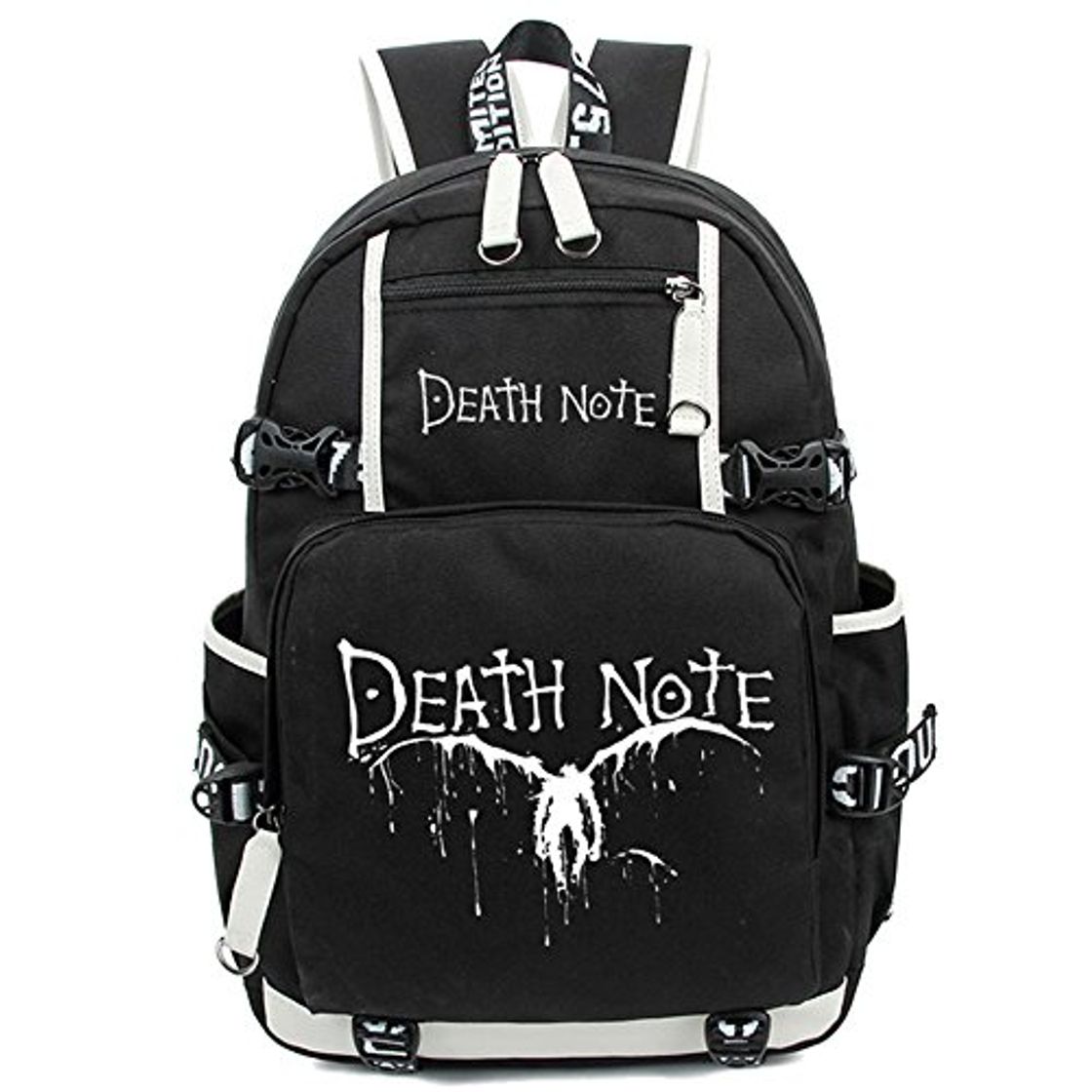 Fashion Siawasey Death Note Anime Cosplay Luminoso Librero Mochila Mochila Bolso De Hombro Escuela Bolsa