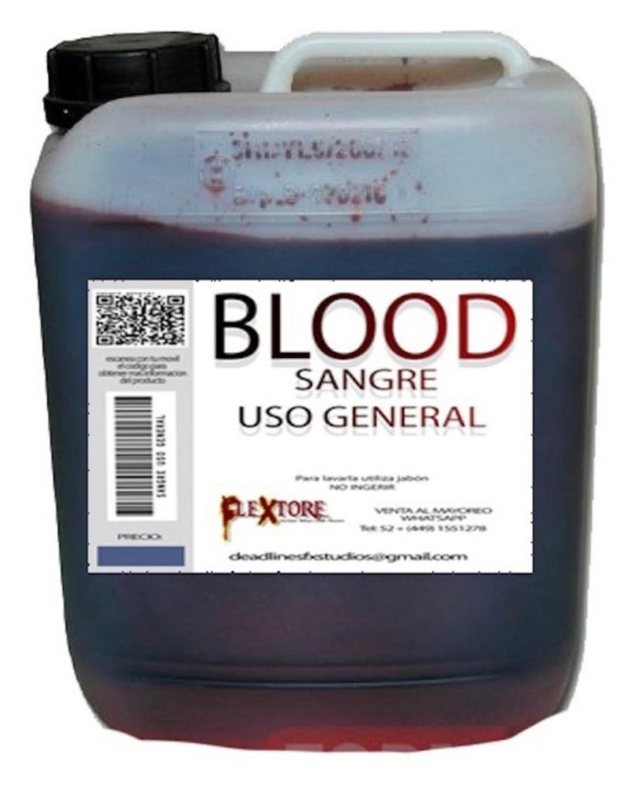 Fashion Sangre Falsa Profesional 4 Litros $180