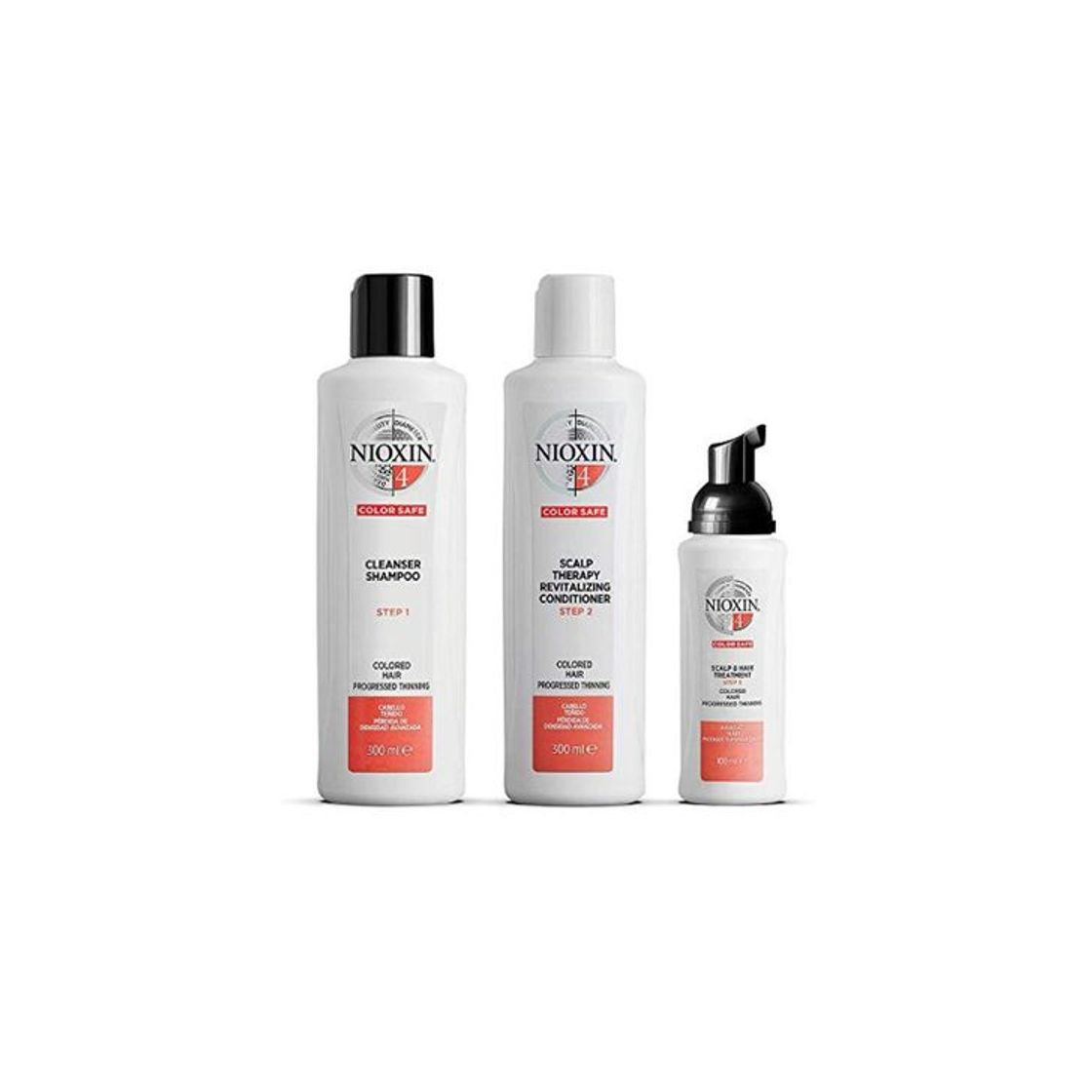 Producto NIOXIN - Trial Kit (Champú, Acondicionador y Tratamiento) Sistema 4- CABELLO COLOREADO_DEBILITAMIENTO