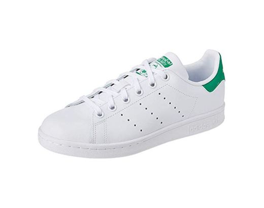 Adidas Stan Smith J - Zapatillas para Niño,Blanco