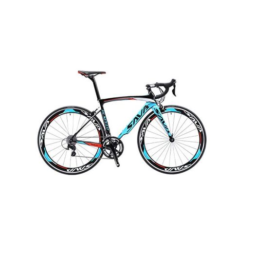 SAVA Bicicleta de Carretera de Fibra de Carbono 700C SHIMANO 5800 22-Velocidad