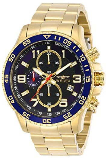 Invicta 14878 Specialty Reloj para Hombre acero inoxidable Cuarzo Esfera negro